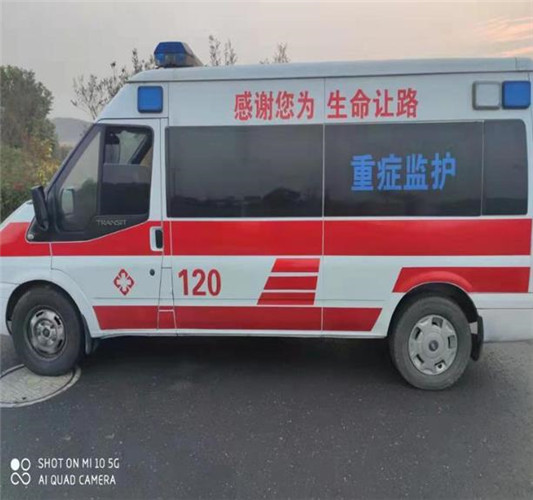 沙坡头救护车出租服务案例3