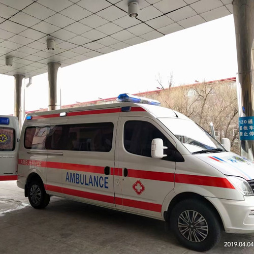 沙坡头救护车出租服务案例2