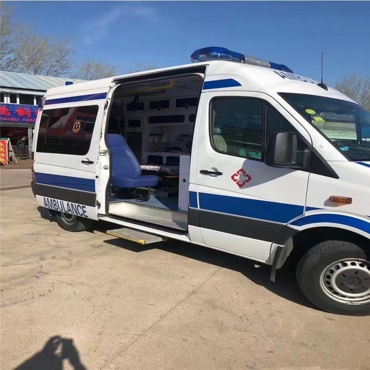 沙坡头私人长途救护车出租转院回家